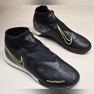 Indoor Shoes Nike Phantom Vsn Academy DF IC M AO3267-007 Black Sz 7.5 Futsal